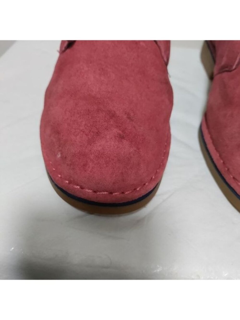 Hush Puppies Womens SZ 11 Red Crya Catelyn Ankle Booties Festival Lagenlook - Picture 6 of 11